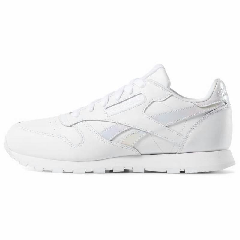 Reebok Classic Leather Tenisky Dievcenske - Biele UT6676WD